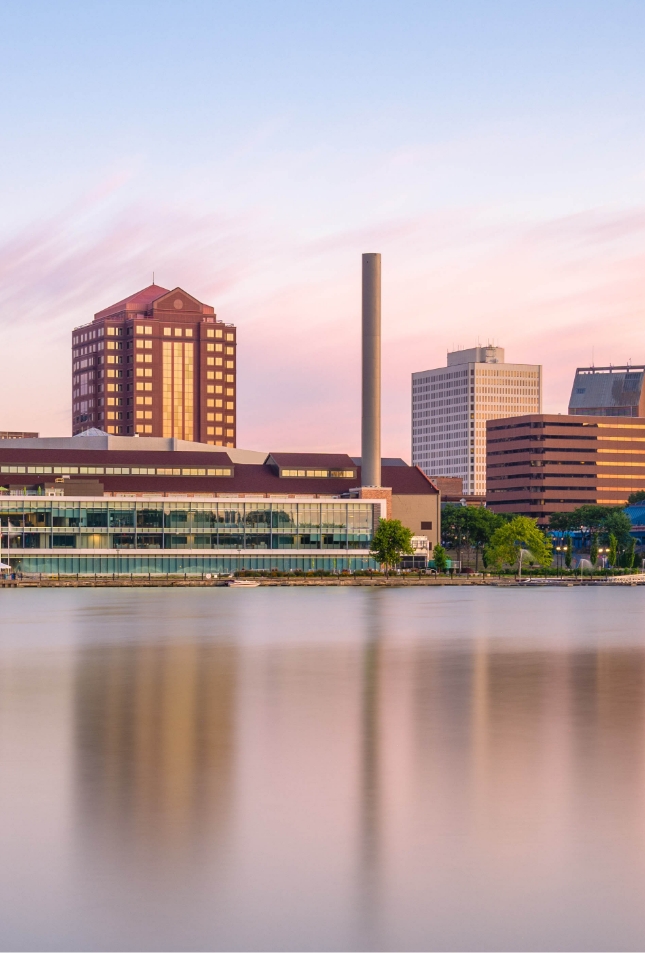 Toledo, Ohio Skyline